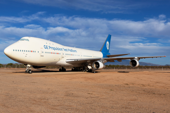 General Electric Boeing 747-121 (N747GE) at  Tucson - Pima Air & Space Museum, United States