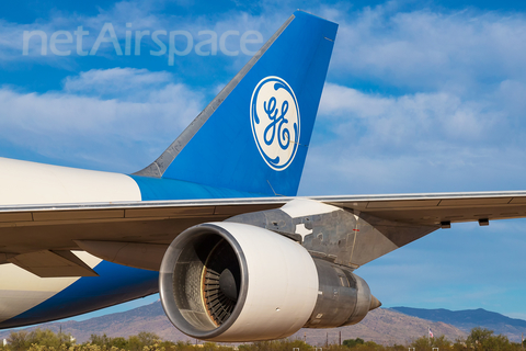General Electric Boeing 747-121 (N747GE) at  Tucson - Pima Air & Space Museum, United States