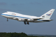 NASA / DLR Boeing 747SP-21 (N747NA) at  Hannover - Langenhagen, Germany