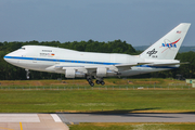 NASA / DLR Boeing 747SP-21 (N747NA) at  Hannover - Langenhagen, Germany