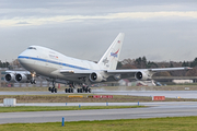 NASA / DLR Boeing 747SP-21 (N747NA) at  Hamburg - Fuhlsbuettel (Helmut Schmidt), Germany