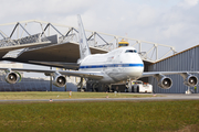 NASA / DLR Boeing 747SP-21 (N747NA) at  Hamburg - Fuhlsbuettel (Helmut Schmidt), Germany