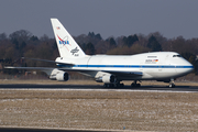 NASA / DLR Boeing 747SP-21 (N747NA) at  Hamburg - Fuhlsbuettel (Helmut Schmidt), Germany