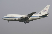 NASA / DLR Boeing 747SP-21 (N747NA) at  Hamburg - Fuhlsbuettel (Helmut Schmidt), Germany