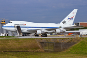 NASA / DLR Boeing 747SP-21 (N747NA) at  Hamburg - Fuhlsbuettel (Helmut Schmidt), Germany