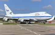 NASA / DLR Boeing 747SP-21 (N747NA) at  Hamburg - Fuhlsbuettel (Helmut Schmidt), Germany