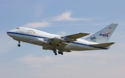 NASA / DLR Boeing 747SP-21 (N747NA) at  Hamburg - Fuhlsbuettel (Helmut Schmidt), Germany