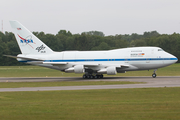 NASA / DLR Boeing 747SP-21 (N747NA) at  Hamburg - Fuhlsbuettel (Helmut Schmidt), Germany