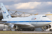 NASA / DLR Boeing 747SP-21 (N747NA) at  Hamburg - Fuhlsbuettel (Helmut Schmidt), Germany