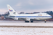 NASA / DLR Boeing 747SP-21 (N747NA) at  Hamburg - Fuhlsbuettel (Helmut Schmidt), Germany