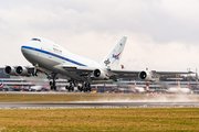 NASA / DLR Boeing 747SP-21 (N747NA) at  Hamburg - Fuhlsbuettel (Helmut Schmidt), Germany