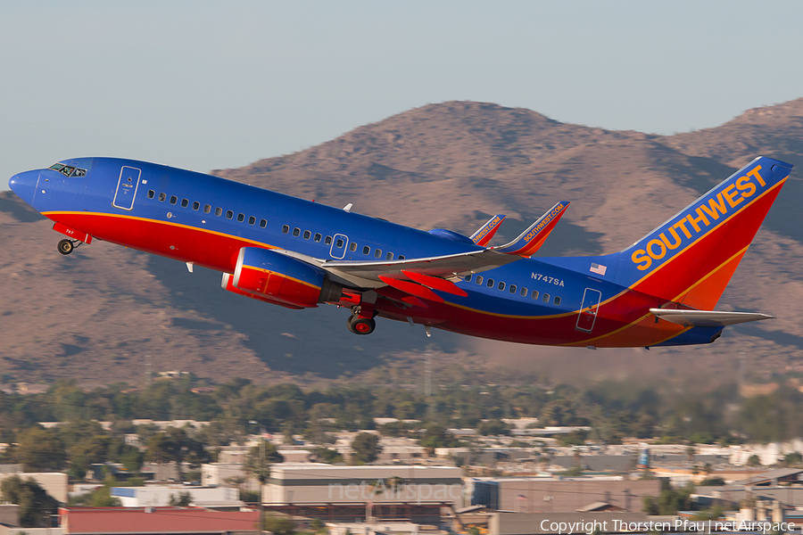 Southwest Airlines Boeing 737-7H4 (N747SA) | Photo 88793