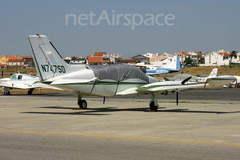 (Private) Cessna 414 Chancellor (N747SD) at  Cascais Municipal - Tires, Portugal