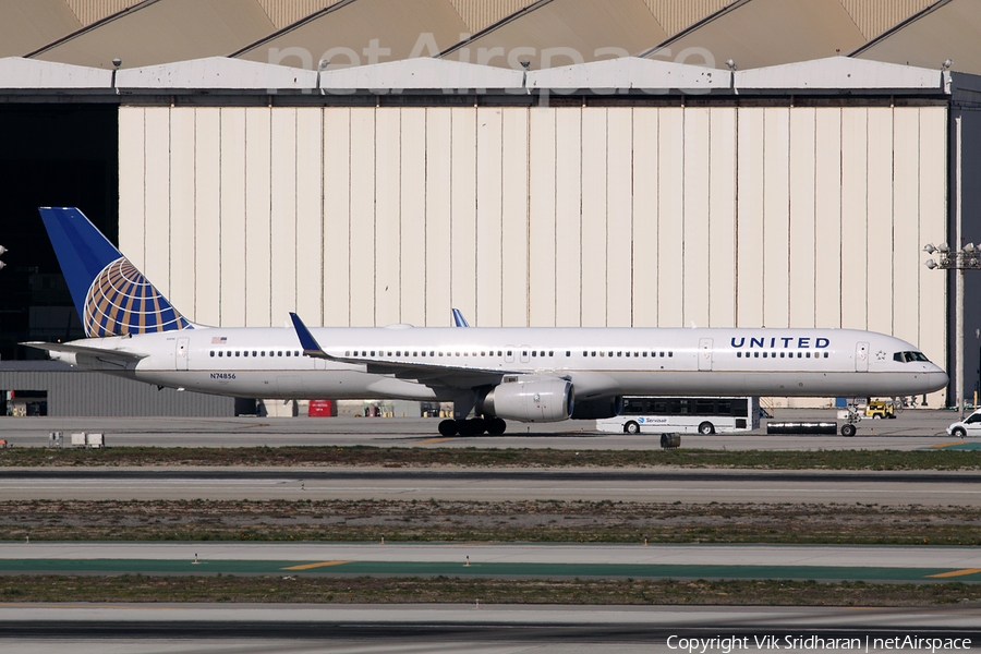 United Airlines Boeing 757-324 (N74856) | Photo 18879