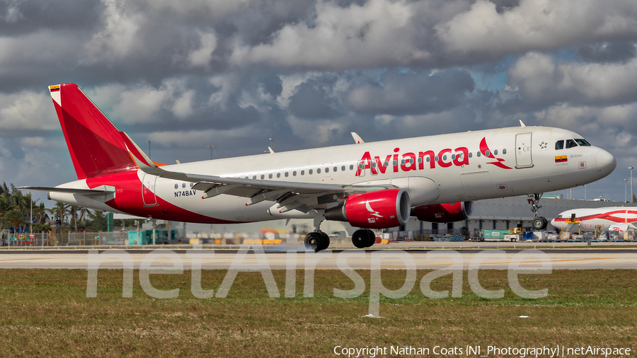 Avianca Airbus A320-214 (N748AV) | Photo 261258