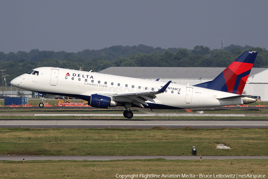 Delta Connection (Compass Airlines) Embraer ERJ-170LR (ERJ-170-100LR) (N748CZ) | Photo 88384