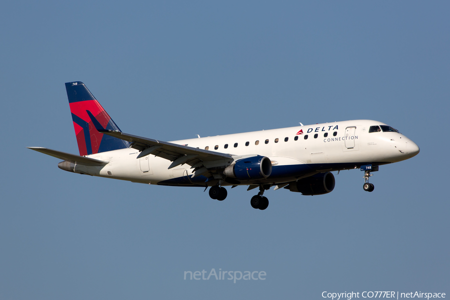 Delta Connection (Compass Airlines) Embraer ERJ-170LR (ERJ-170-100LR) (N748CZ) | Photo 146797