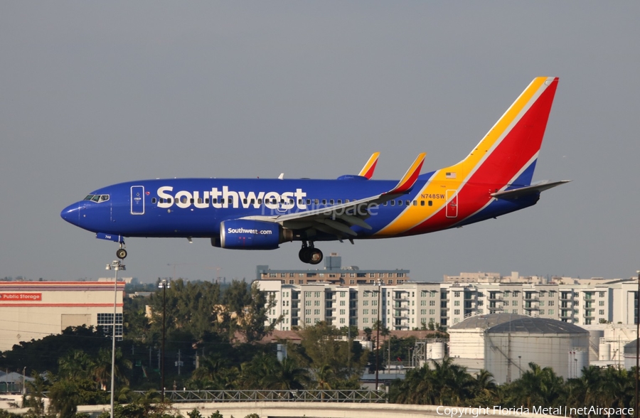 Southwest Airlines Boeing 737-7H4 (N748SW) | Photo 305511