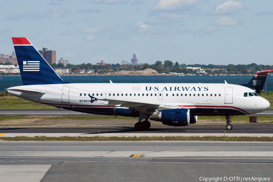 US Airways Airbus A319-112 (N748UW) | Photo 177881