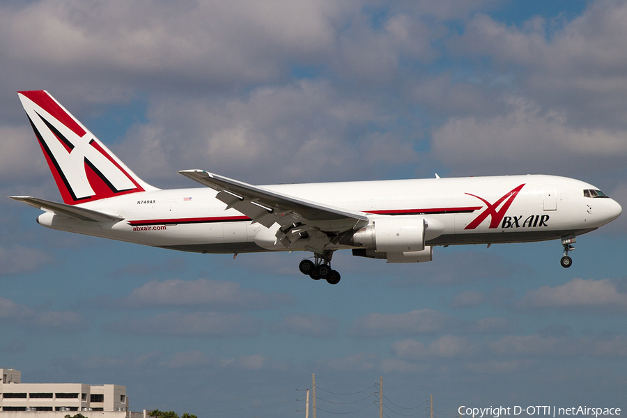 ABX Air Boeing 767-232(BDSF) (N749AX) | Photo 140214