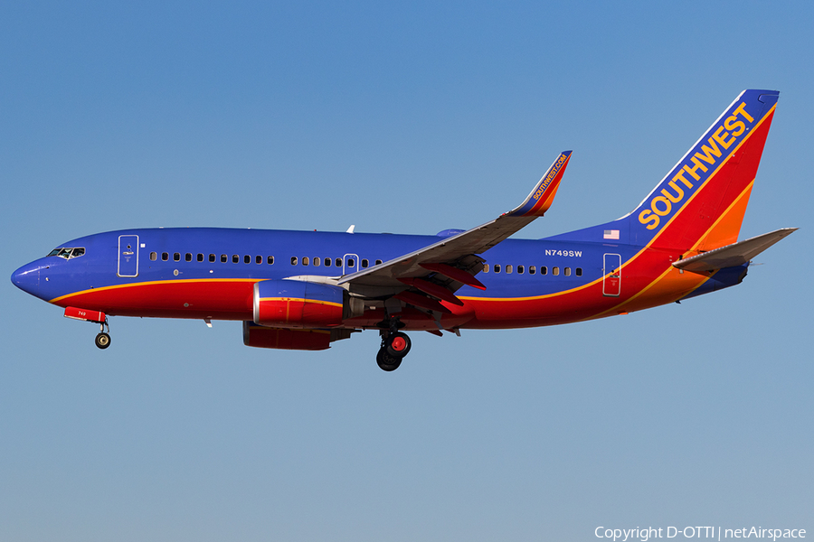 Southwest Airlines Boeing 737-7H4 (N749SW) | Photo 141840