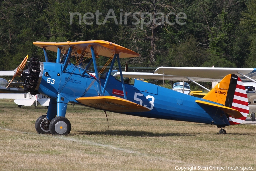 (Private) Boeing Stearman A75N1 (N75010) | Photo 458247