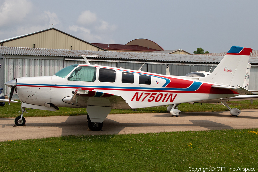 (Private) Beech 36 Bonanza (N7501N) | Photo 653781