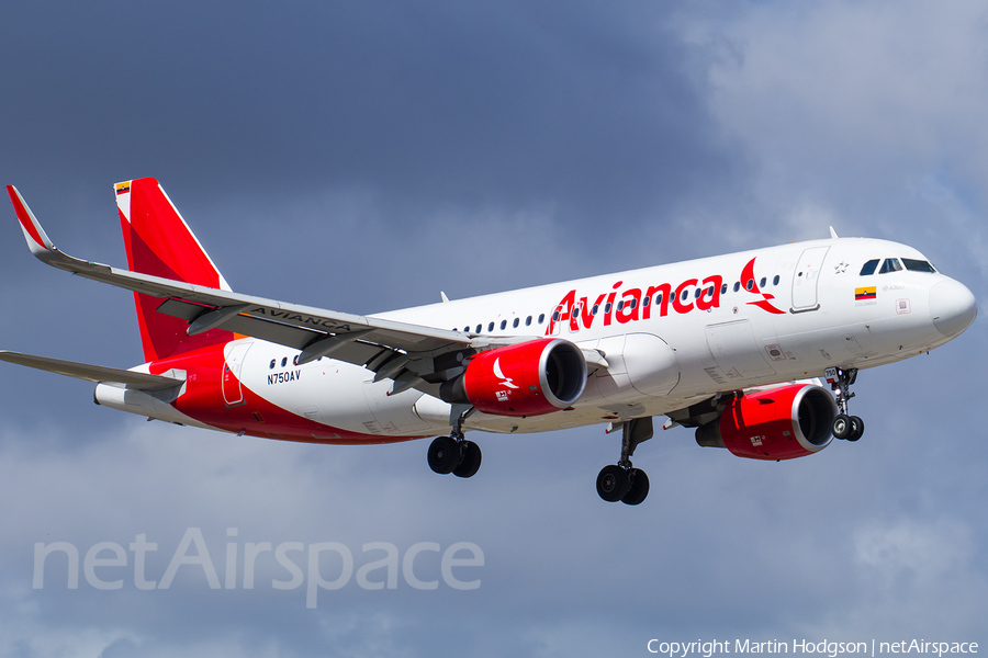 Avianca Airbus A320-214 (N750AV) | Photo 236785