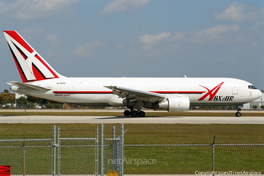 ABX Air Boeing 767-232(BDSF) (N750AX) | Photo 69259