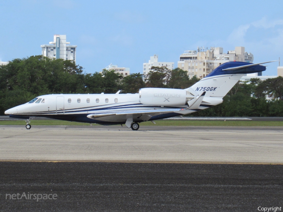 (Private) Cessna 750 Citation X (N750GK) | Photo 433919