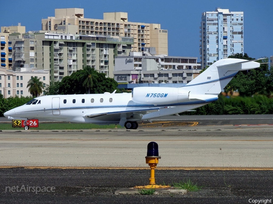 (Private) Cessna 750 Citation X (N750GM) | Photo 126891