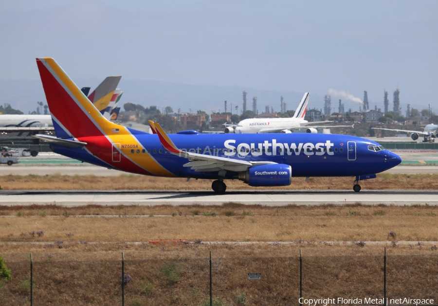 Southwest Airlines Boeing 737-7H4 (N750SA) | Photo 305516