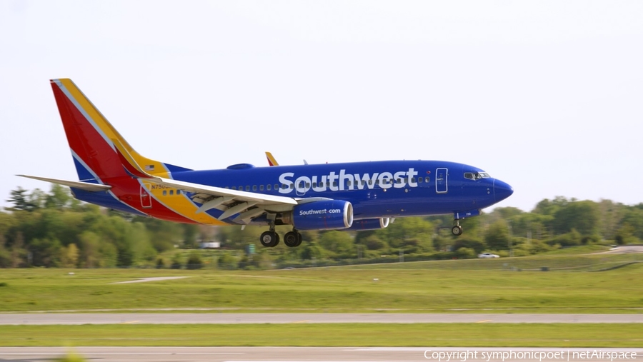 Southwest Airlines Boeing 737-7H4 (N750SA) | Photo 459171