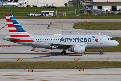 American Airlines Airbus A319-112 (N750UW) at  Ft. Lauderdale - International, United States