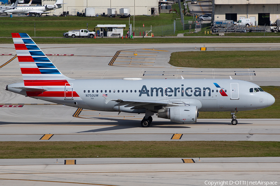 American Airlines Airbus A319-112 (N750UW) | Photo 609227
