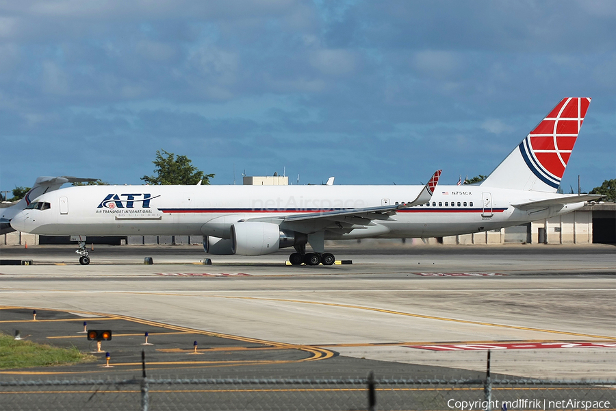 Air Transport International (ATI) Boeing 757-2Q8(PCC) (N751CX) | Photo 290668
