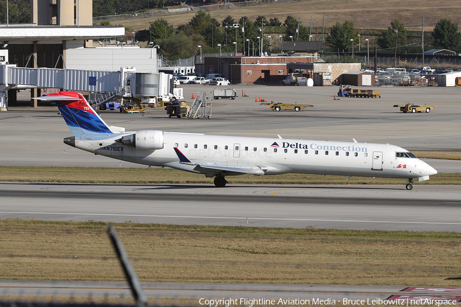 Delta Connection (Atlantic Southeast Airlines) Bombardier CRJ-701ER (N751EV) | Photo 150410