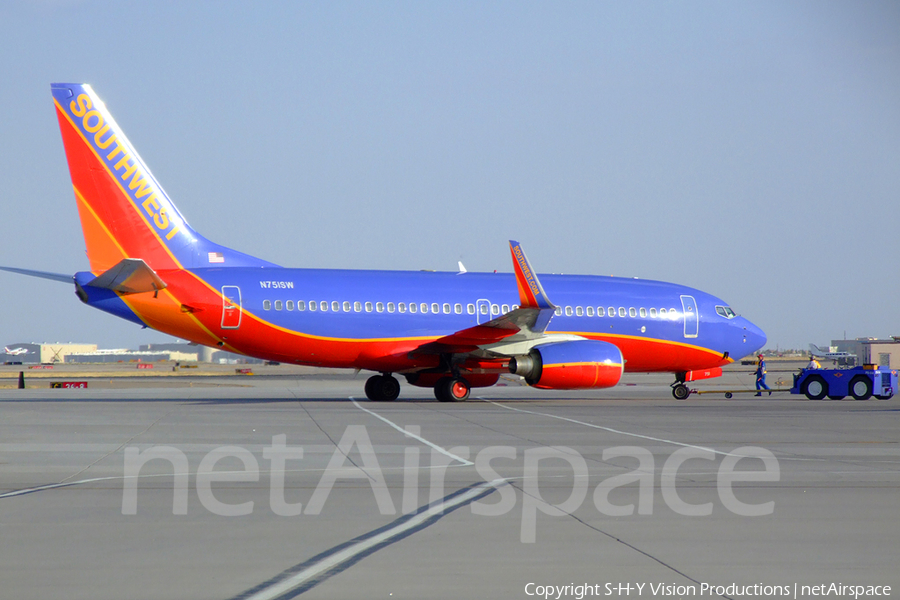 Southwest Airlines Boeing 737-7H4 (N751SW) | Photo 11747