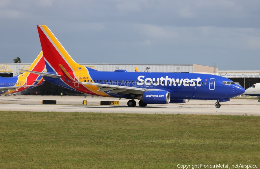 Southwest Airlines Boeing 737-7H4 (N751SW) | Photo 358127