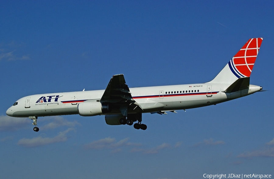 Air Transport International (ATI) Boeing 757-2G5 (N752CX) | Photo 76849