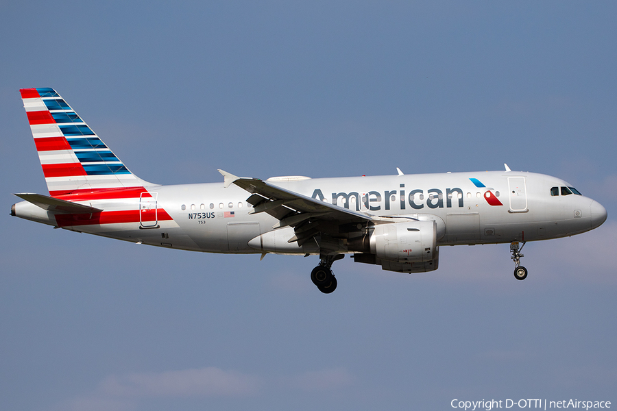 American Airlines Airbus A319-112 (N753US) | Photo 610580