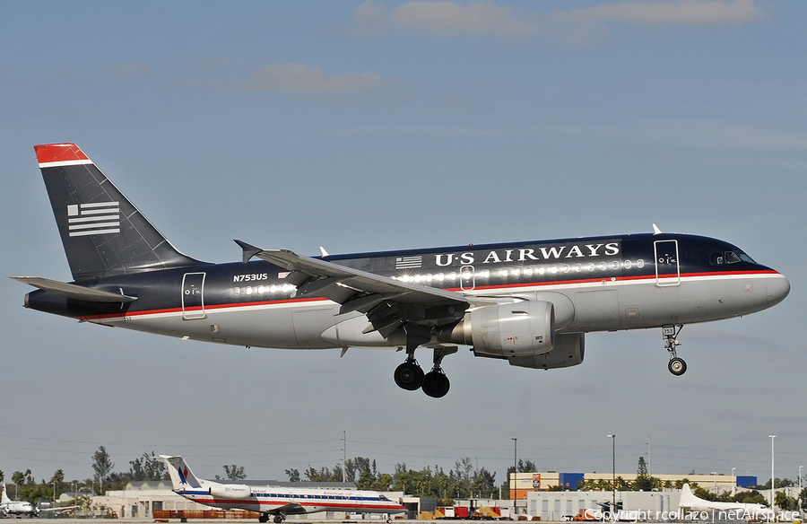 US Airways Airbus A319-112 (N753US) | Photo 447919