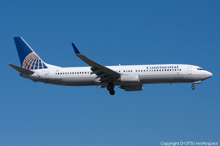 Continental Airlines Boeing 737-924 (N75410) | Photo 261369
