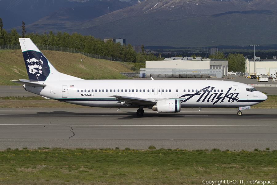Alaska Airlines Boeing 737-4Q8 (N755AS) | Photo 361573