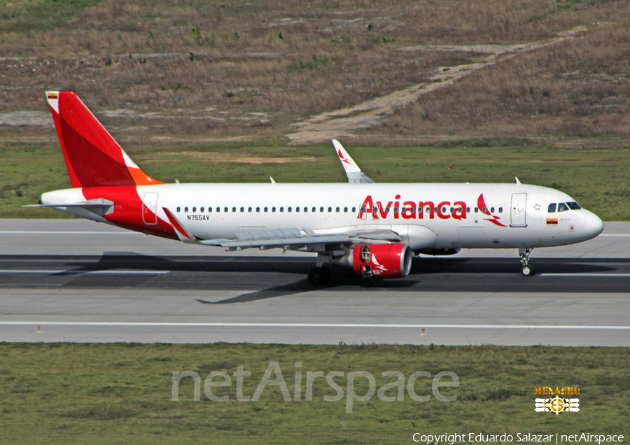 Avianca Airbus A320-214 (N755AV) | Photo 665276