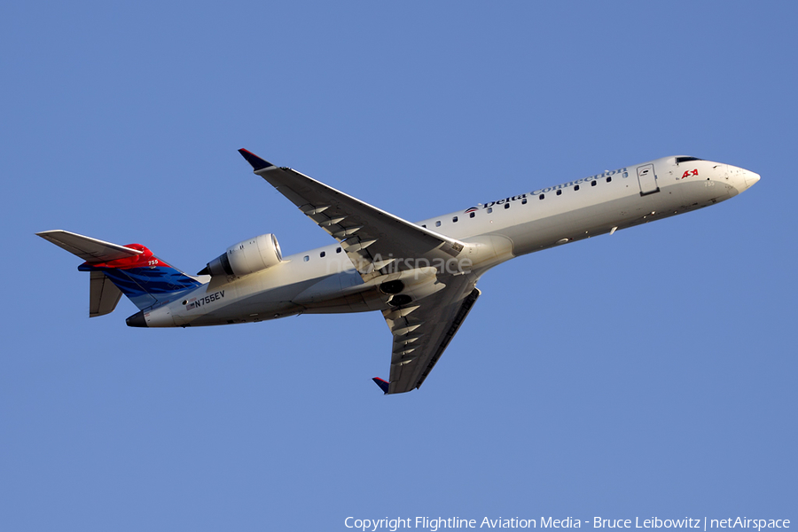 Delta Connection (Atlantic Southeast Airlines) Bombardier CRJ-701ER (N755EV) | Photo 150412