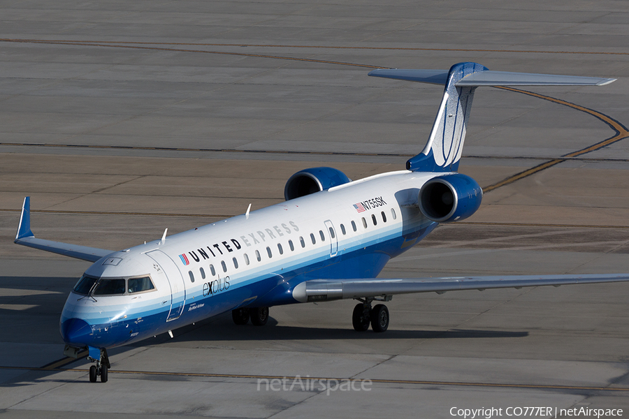 United Express (SkyWest Airlines) Bombardier CRJ-701ER (N755SK) | Photo 8499