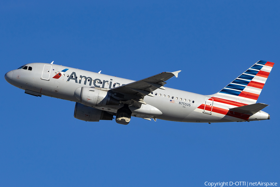 American Airlines Airbus A319-112 (N755US) | Photo 565785