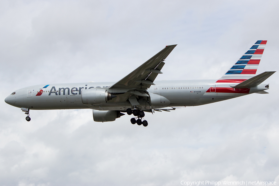 American Airlines Boeing 777-223(ER) (N756AM) | Photo 115527