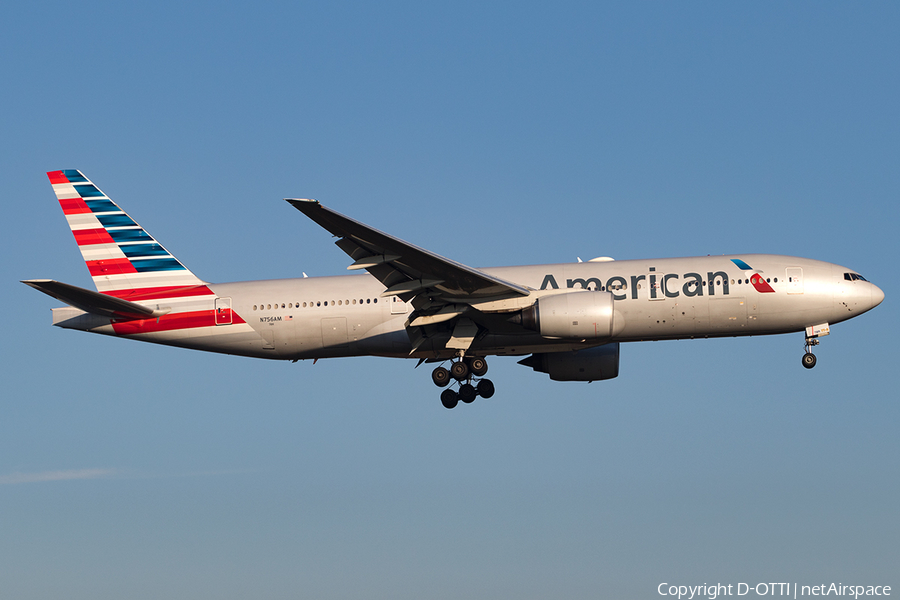 American Airlines Boeing 777-223(ER) (N756AM) | Photo 141255